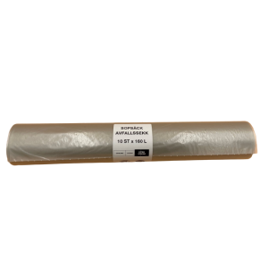 SOPSÄCK EXTRA STARK TRANSPARENT 160L