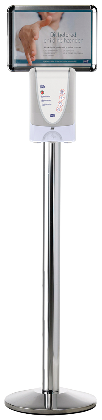 GOLVSTATIV MED TOPPSKYLT FÖR 1 L TOUCHFREE DISPENSER - Bild 2