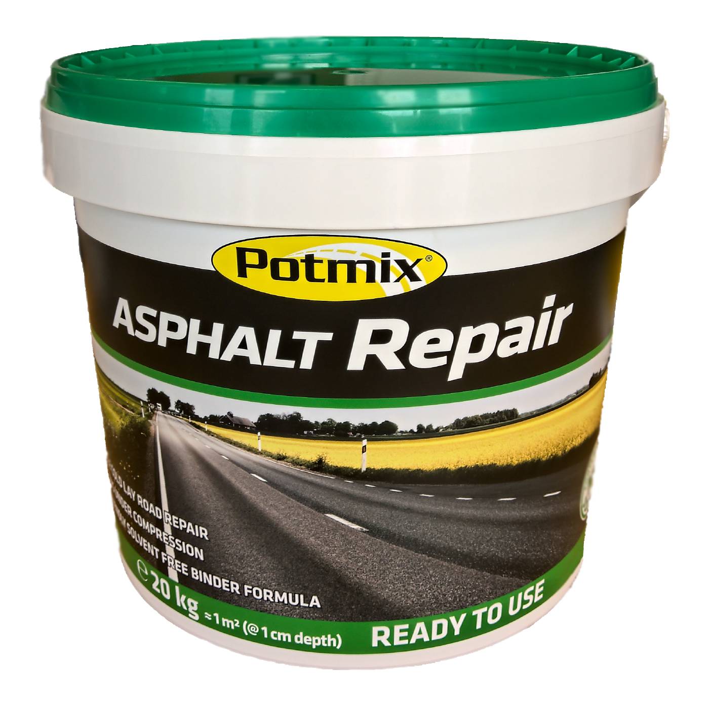 REPARATIONSASFALT REPAIR POTMIX 20KG - Bild 2