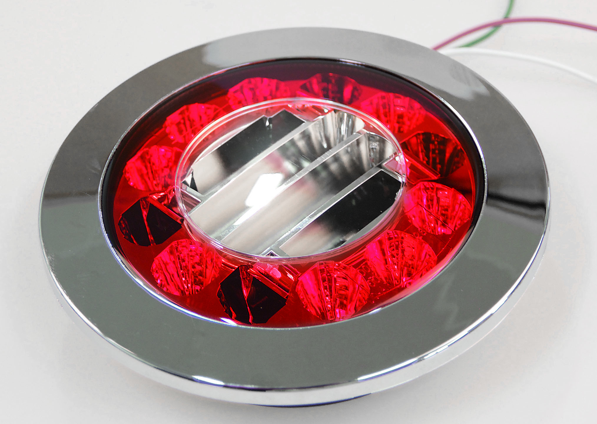 Strands Red Eye Baklampa Bak/Broms/Blinkers,24 LED 10-30V. 2,5m kabel.