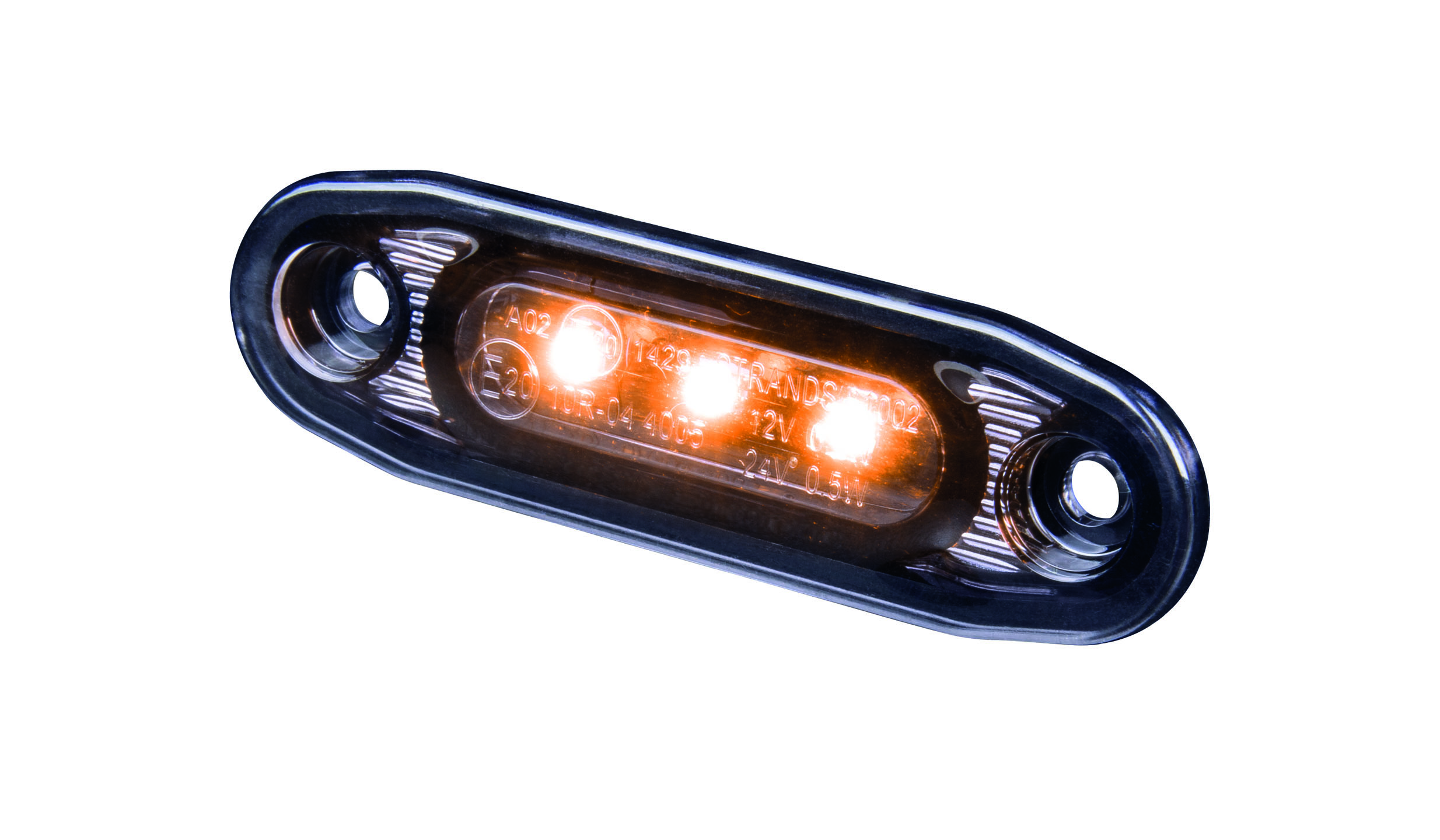DARK KNIGHT ULTRA SLIM SIDOMARKERING ORANGE LED - Bild 9