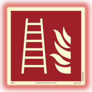 Brandskylt Brandstege Supernova Plus