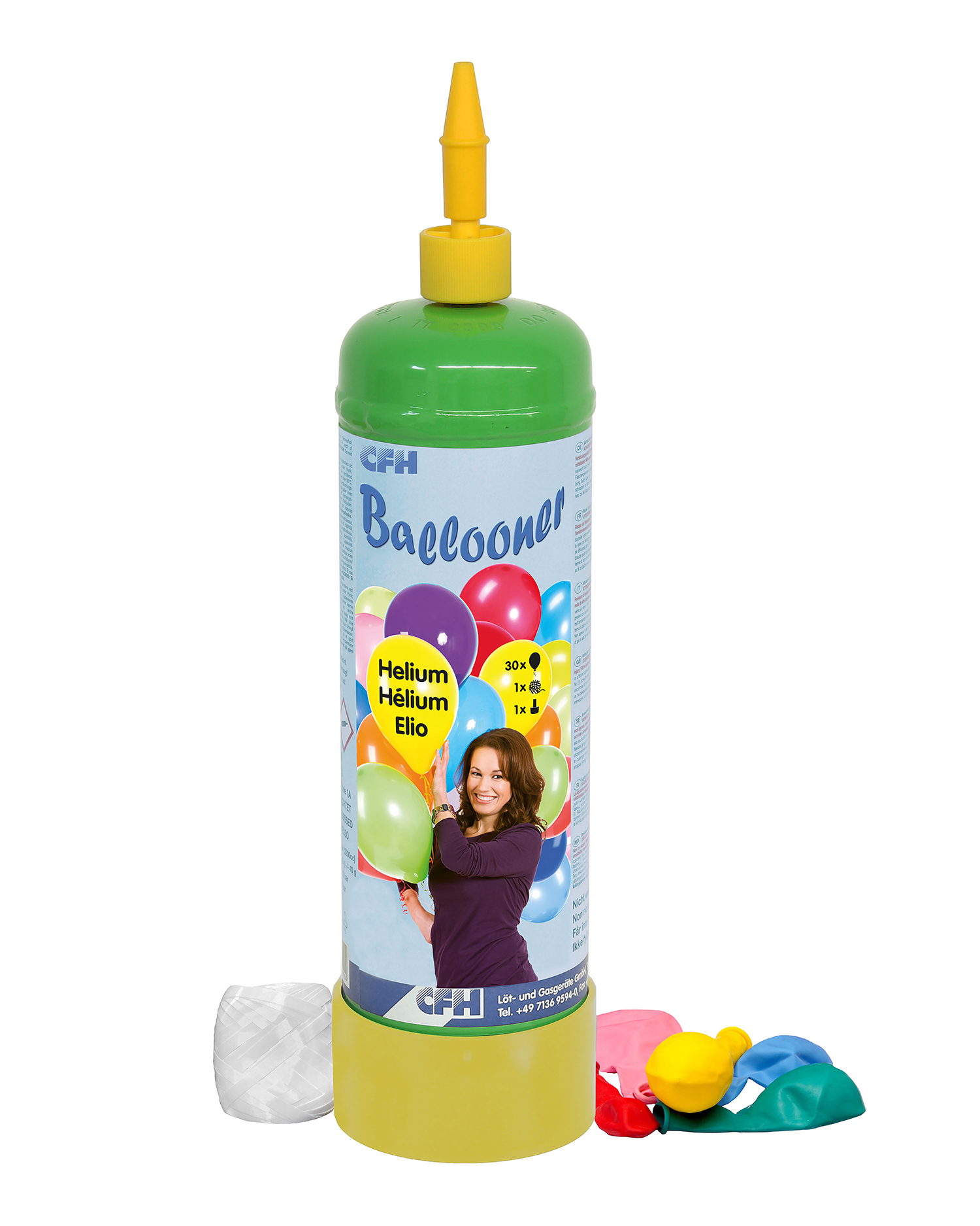 CFH Heliumset inkl ventil. - Bild 5