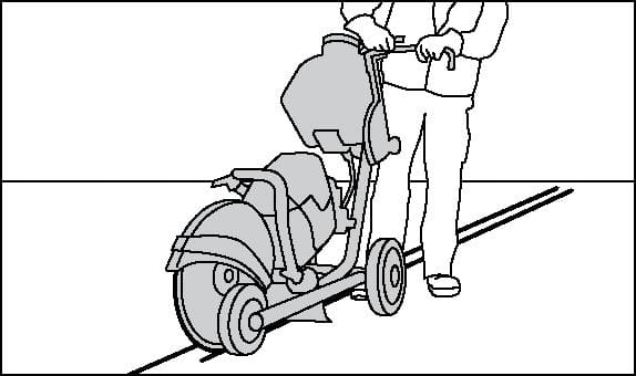 Cutting trolley - Husqvarna KV 7 - Bild 4