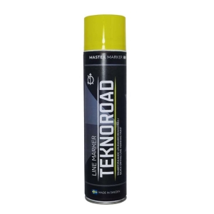 LINJEMARKERINGSFÄRG TEKNOROAD SPRAY MASTER GUL 600ML