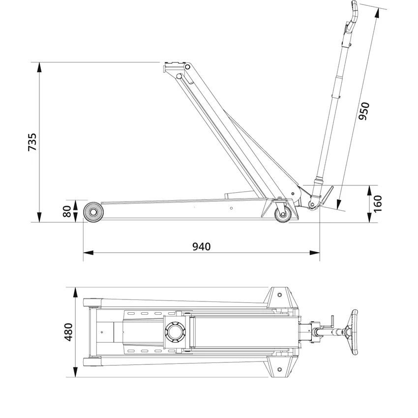 DOMKRAFT DK13HLQ HÖGLYFTANDE - Bild 5
