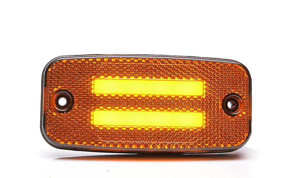 Strands Sidomarkering orange Two lines LED
