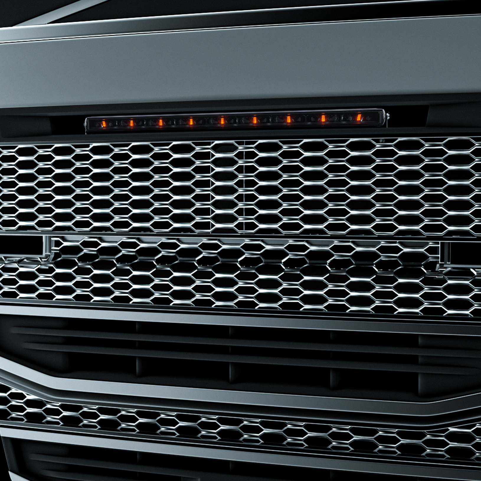 LED-RAMPSPAKET DARK KNIGHT NUUK 30"" PASSANDE VOLVO FH 2021- (med DT-kablage)