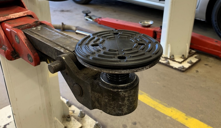 LYFTBLOCK RUND DIAMETER 125 MM