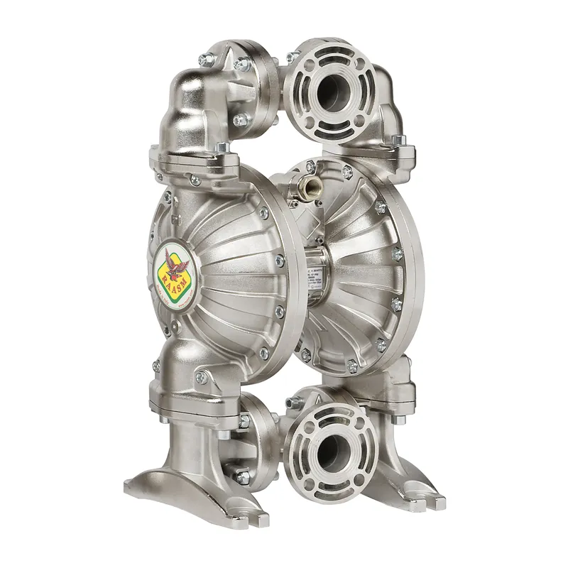 Membranpump 2" Aluminium - HYTREL Fläns 580 l/min - Bild 3