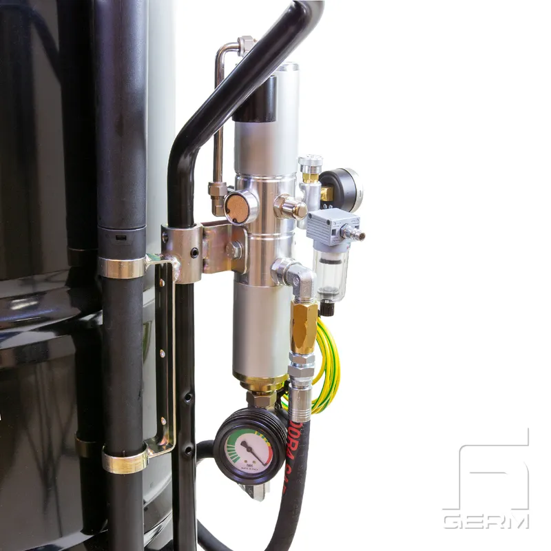 Tömningsutrustning med 1:1 pump & helfatvagn - Bild 4