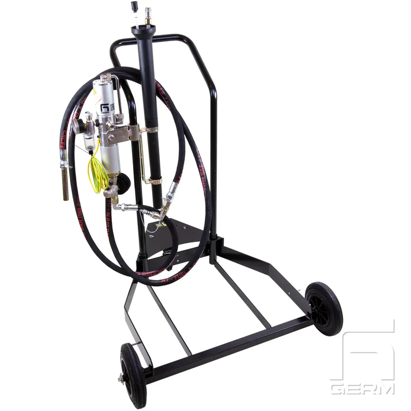 Tömningsutrustning med 1:1 pump & helfatvagn - Bild 5