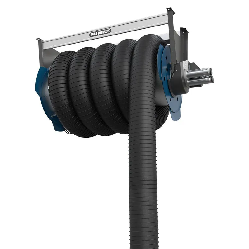 Avgasslangupprullare motor Ø 200mm längd 12,5m