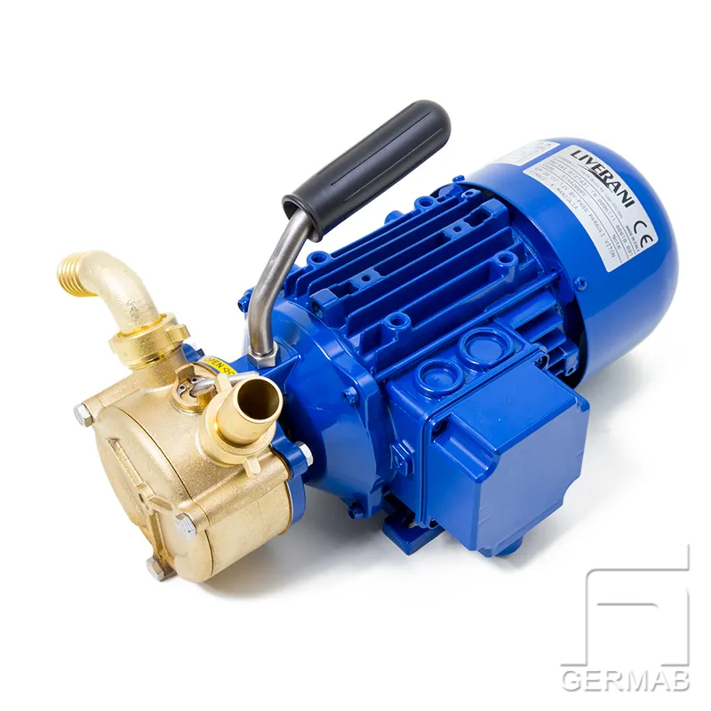 Ringpump 25L/min brons 12V UG 3/4"