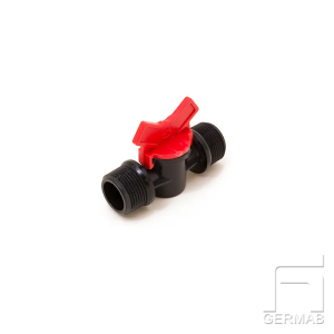 Avstängningsventil PP UG 3/4" PN4