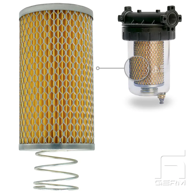 Bränslefilter IG 1" 105l/min diesel/bensin - Bild 2