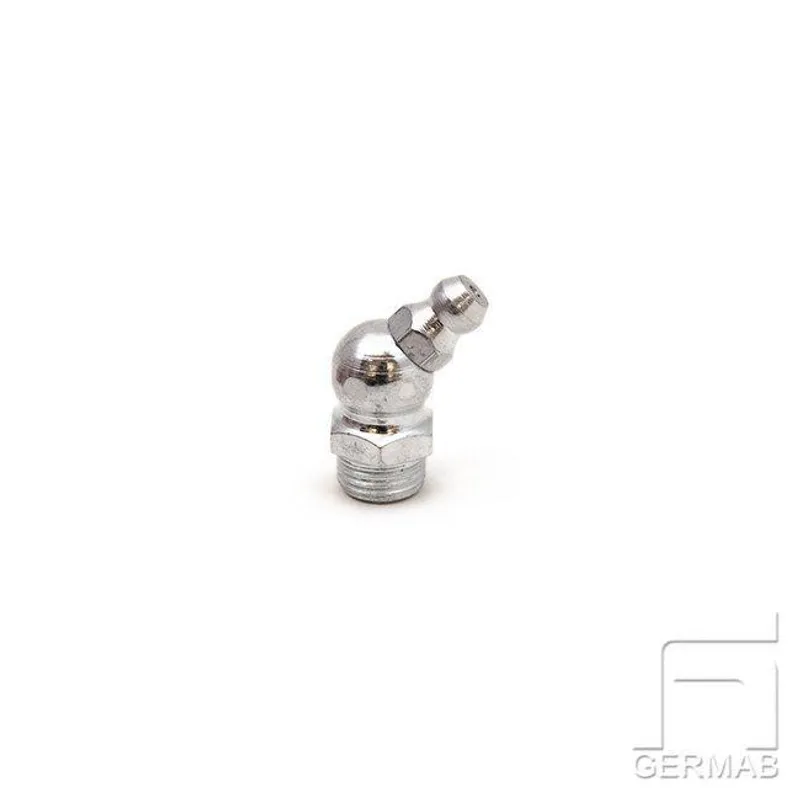 Rostfri Smörjnippel 45° 6x1 mm