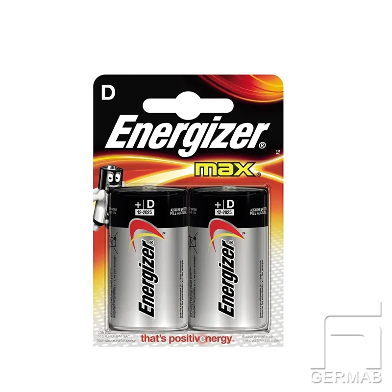 Alkaliskt batteri 1,5V D 2-PACK