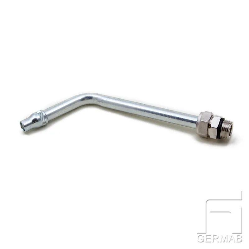 Utloppsrör för oljeventil 1/2" utv. non-dripp