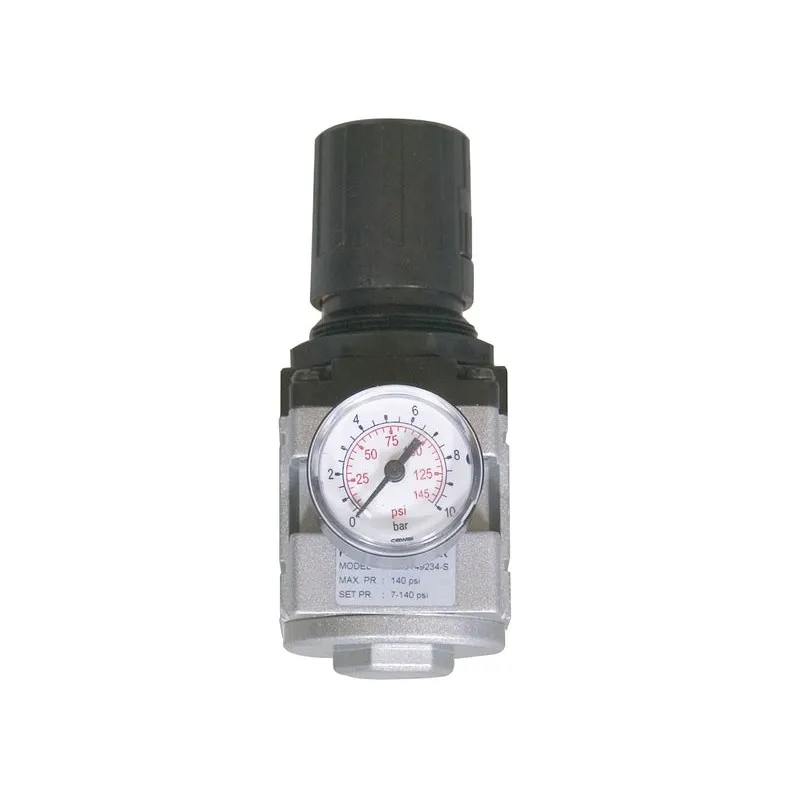 Regulator med manometer 3/8"
