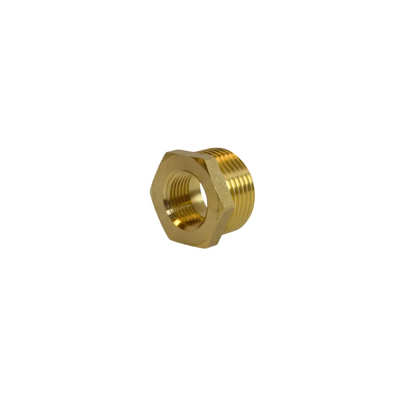 Adapter mässing UG 3/8" - IG 1/4"