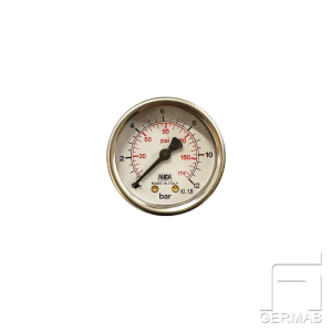 Manometer Ø 50 MM 0-12 BAR