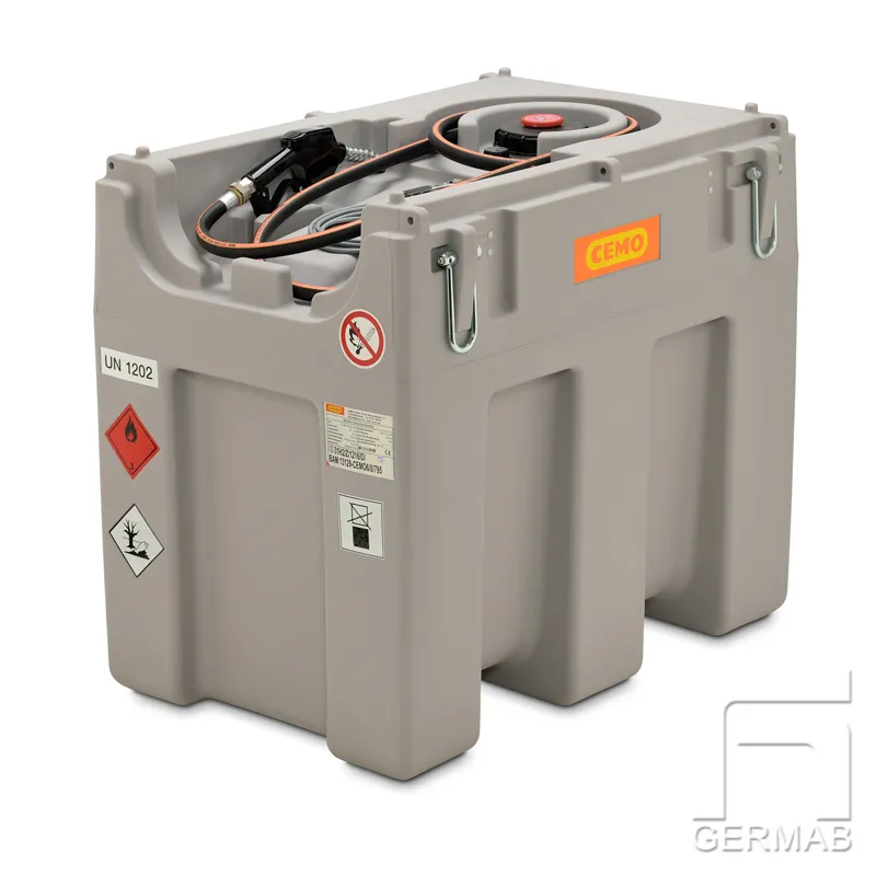 Dieseltank ADR-tank 600 liter och 12 V pump