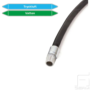 Slangpaket 30m tryckluft/vatten 3/8 16bar
