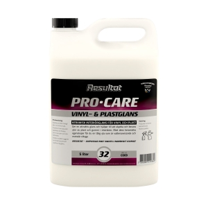 Resultat Interiörbehandling Keramiskt Interior Shine 5L