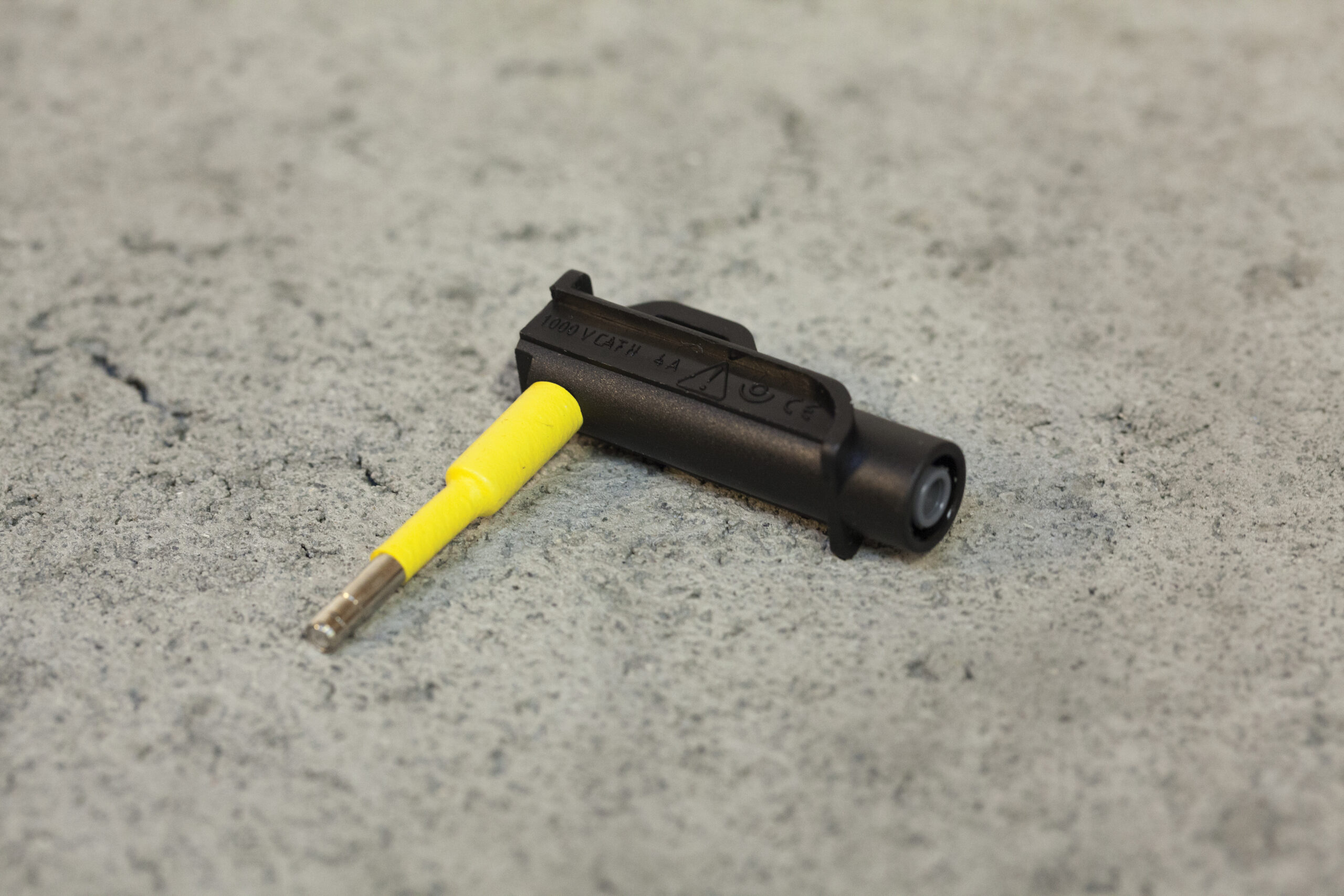Magnettestprob MgP Ø4mm (svart/metall)