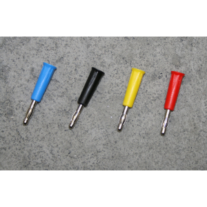 Banankontakt 4mm gul - 1060