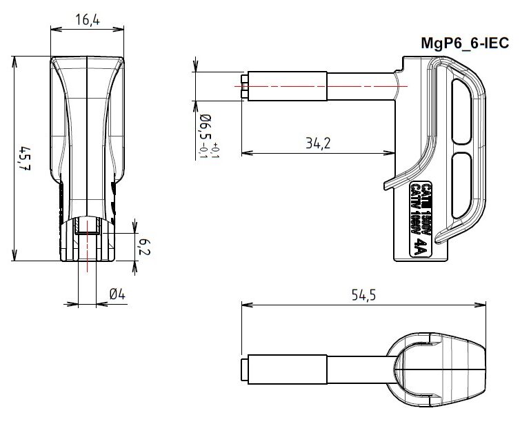 6mm (svart)