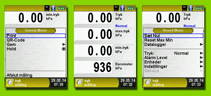 SYSTRONIK S4699ST. Manometer: 0...(±)18bar