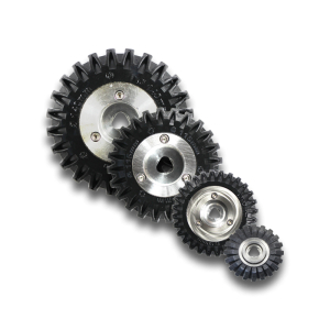 CRP140 RUBBER WHEEL OPT (SET OF 4) for pipe size 200-300mm