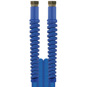 Högtrycksslang 6m blå 1/4" Inv. gänga