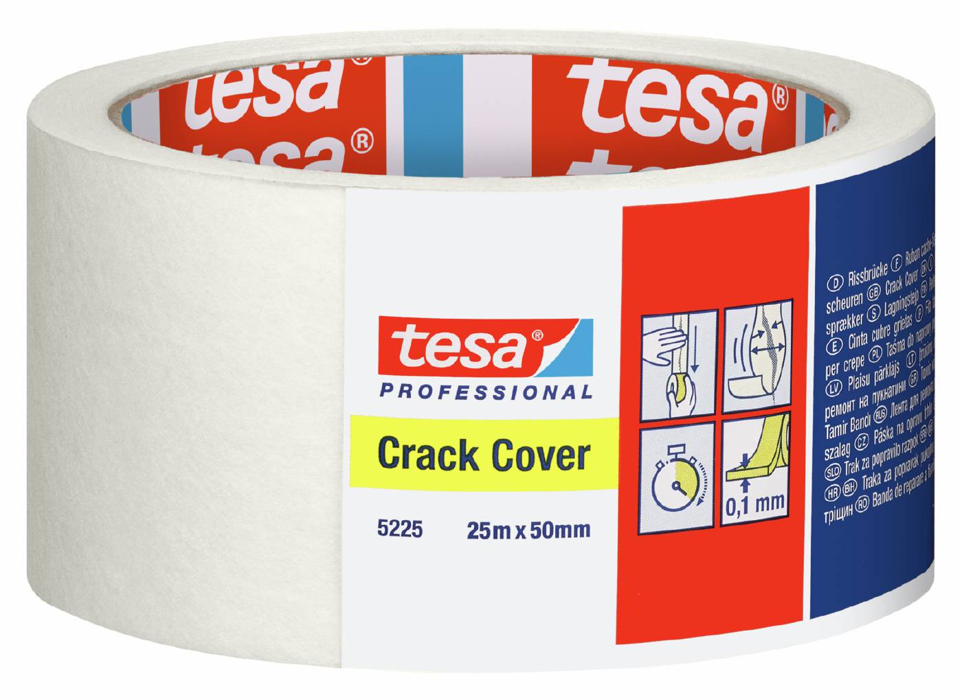 LAGNINGSTEJP 5225 TESA CRACK COVER 50MMX25M - Bild 2