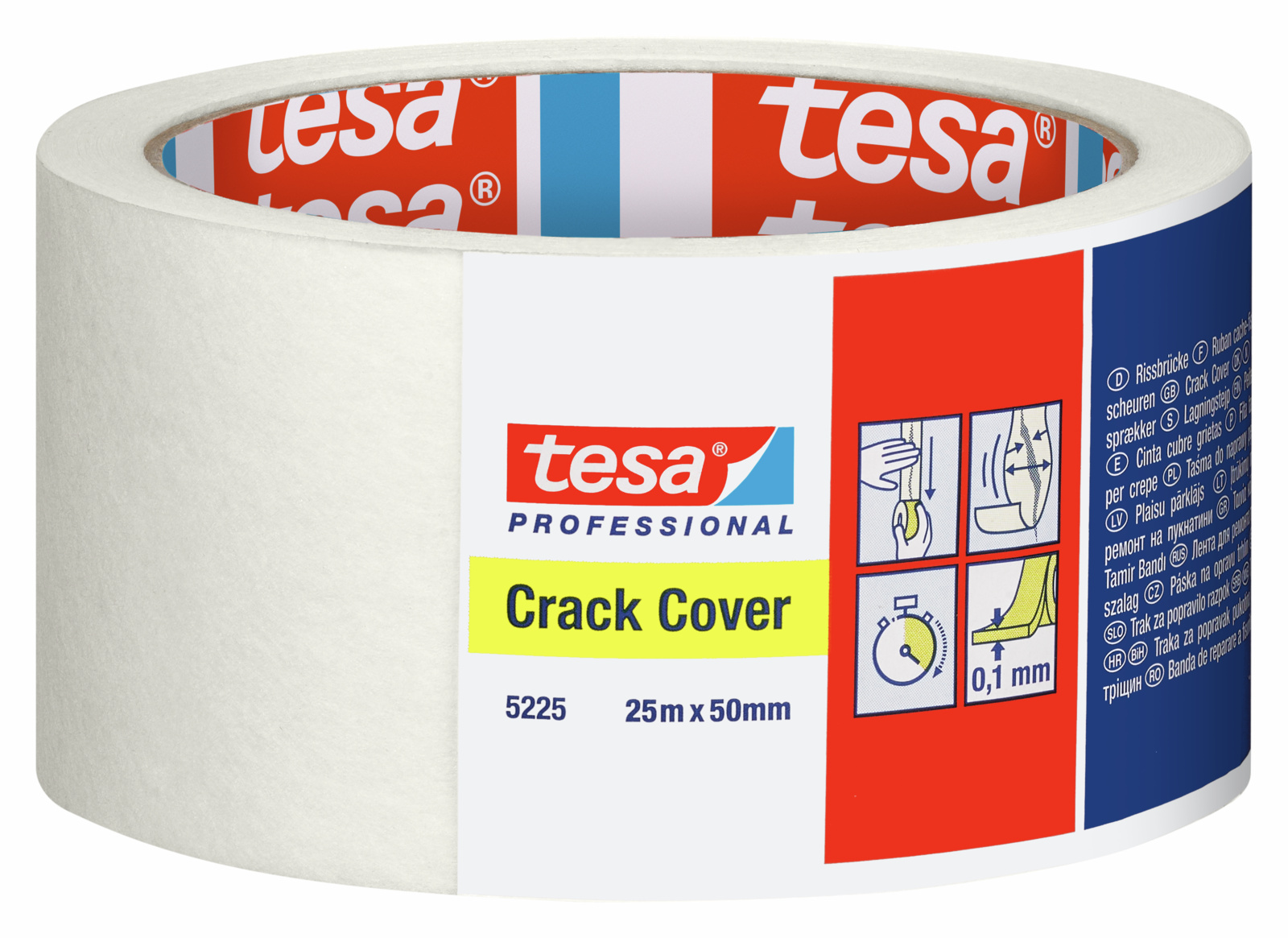 LAGNINGSTEJP 5225 TESA CRACK COVER 50MMX25M