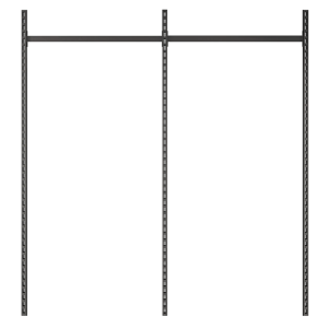 Påbyggnad 3 Pelare Antracit Komplett 1512/670Mm