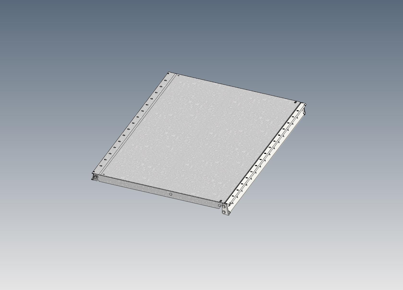 Hyllplan Max Belastningn 215 Kg B1000xd600mm