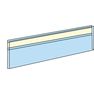 Etiketthållare 940X26 Mm Rak