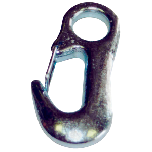 Karbinhake med Trådspärr Galvadad 90Mm