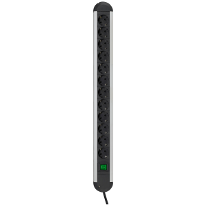 Energipanel 12 Uttag Anslutningssladd 1,75M