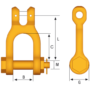 Gaffelschackel Gsa-10-8
