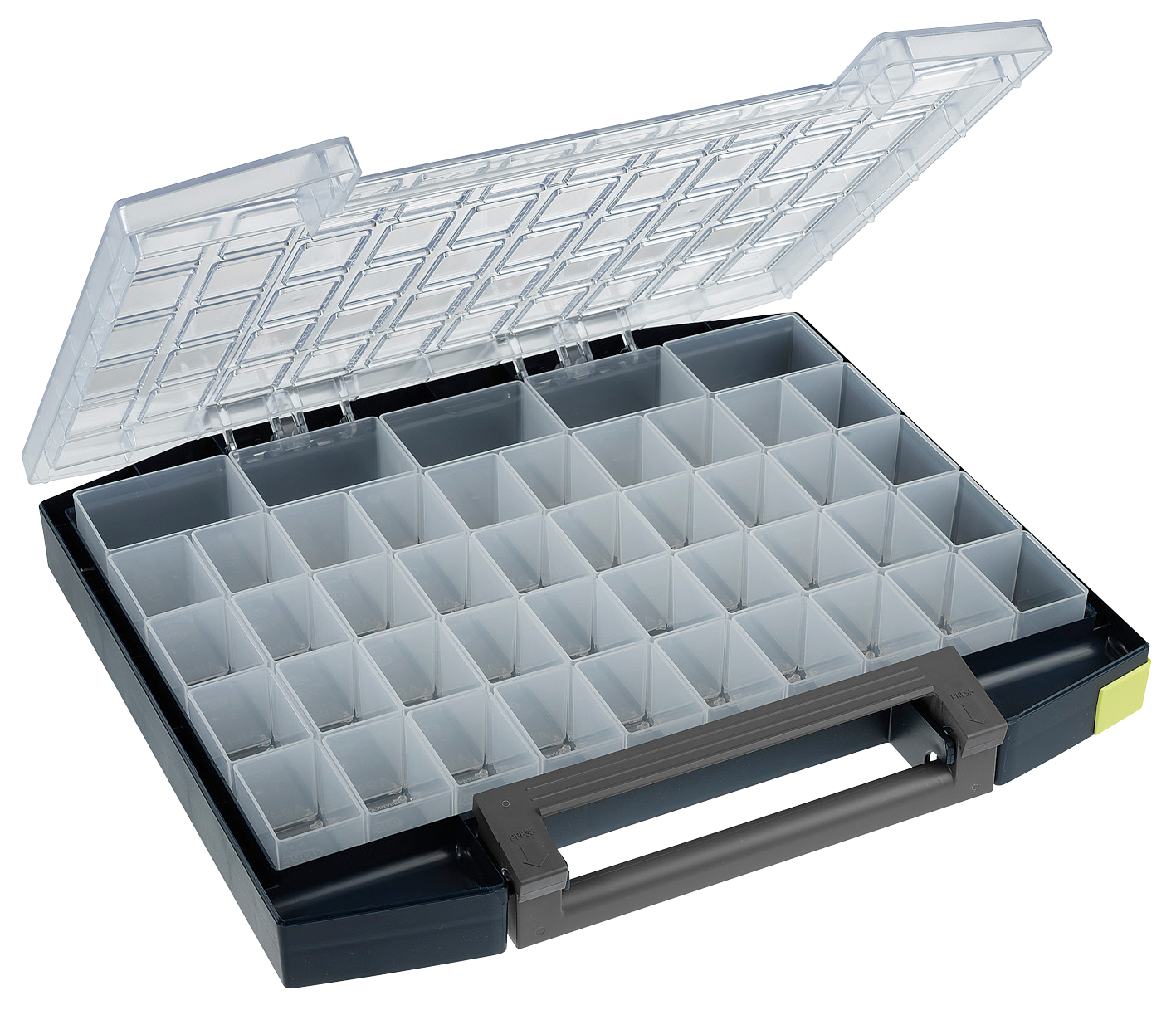 Sortimentsväska Boxxser 55 5X10-45 45 Insatser 55X421x361mm
