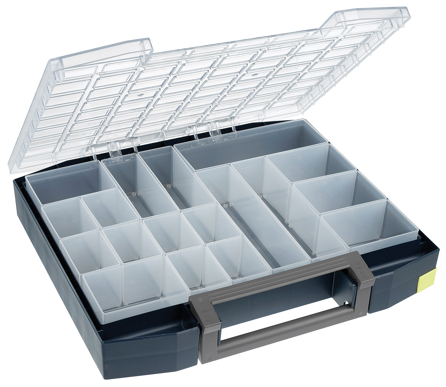 Sortimentsväska Boxxser 80 8X8-18 18 Insatser 78X465x401mm - Bild 2