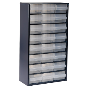 Förvaringsskåp 1224-02 Blå 9 Plan 417X306x150mm