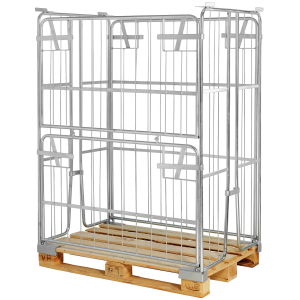 Pallcontainer med Långsideöppning 1500Mm