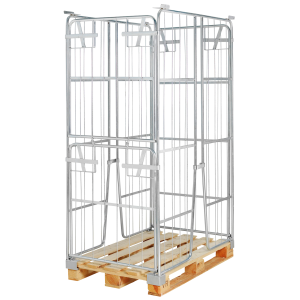 Pallcontainer med Kortsideöppning 1800Mm