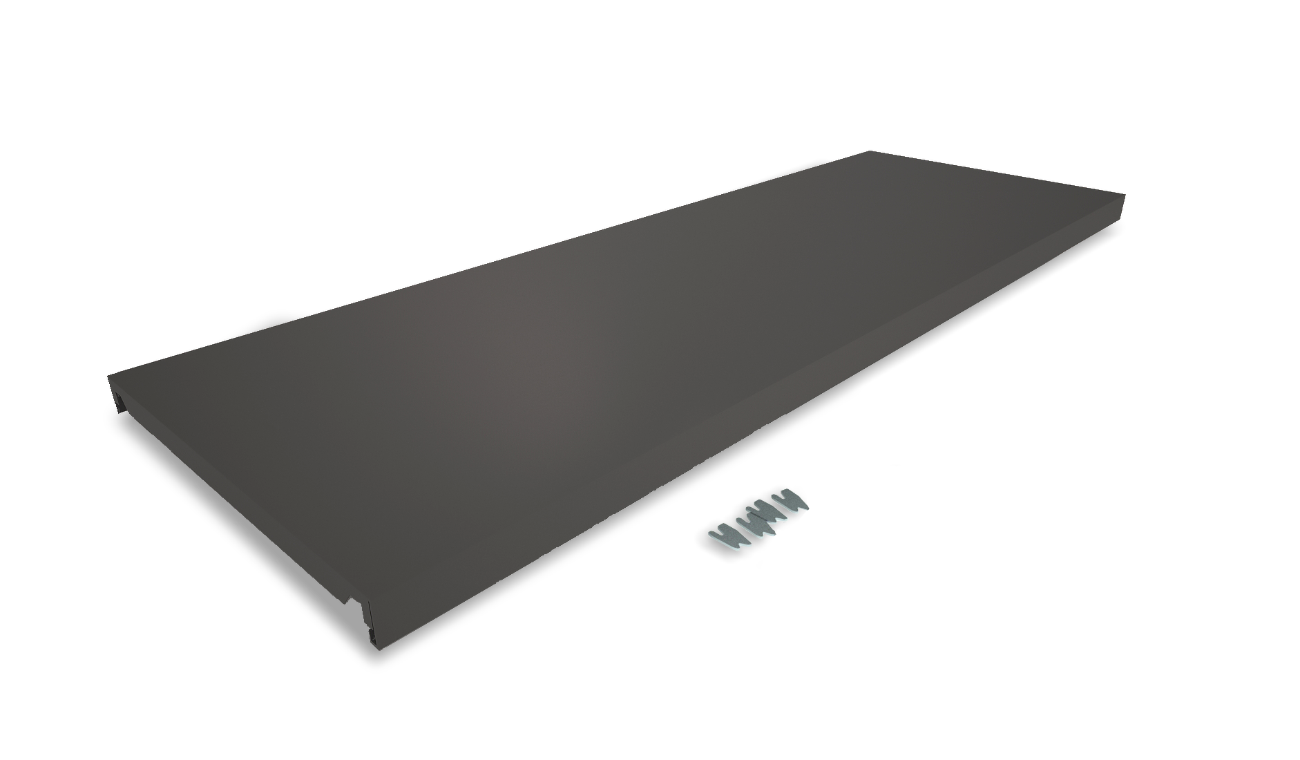 Hyllplan 1160X400 Mörkgrå