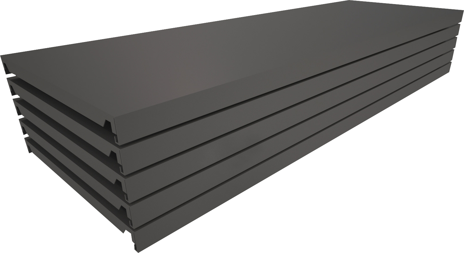 Hyllplan 1160X400 Mörkgrå (5)